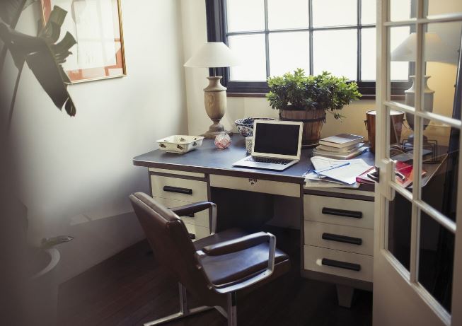 Home office organization - Jay Soni of Yorkshire Fabric Shop